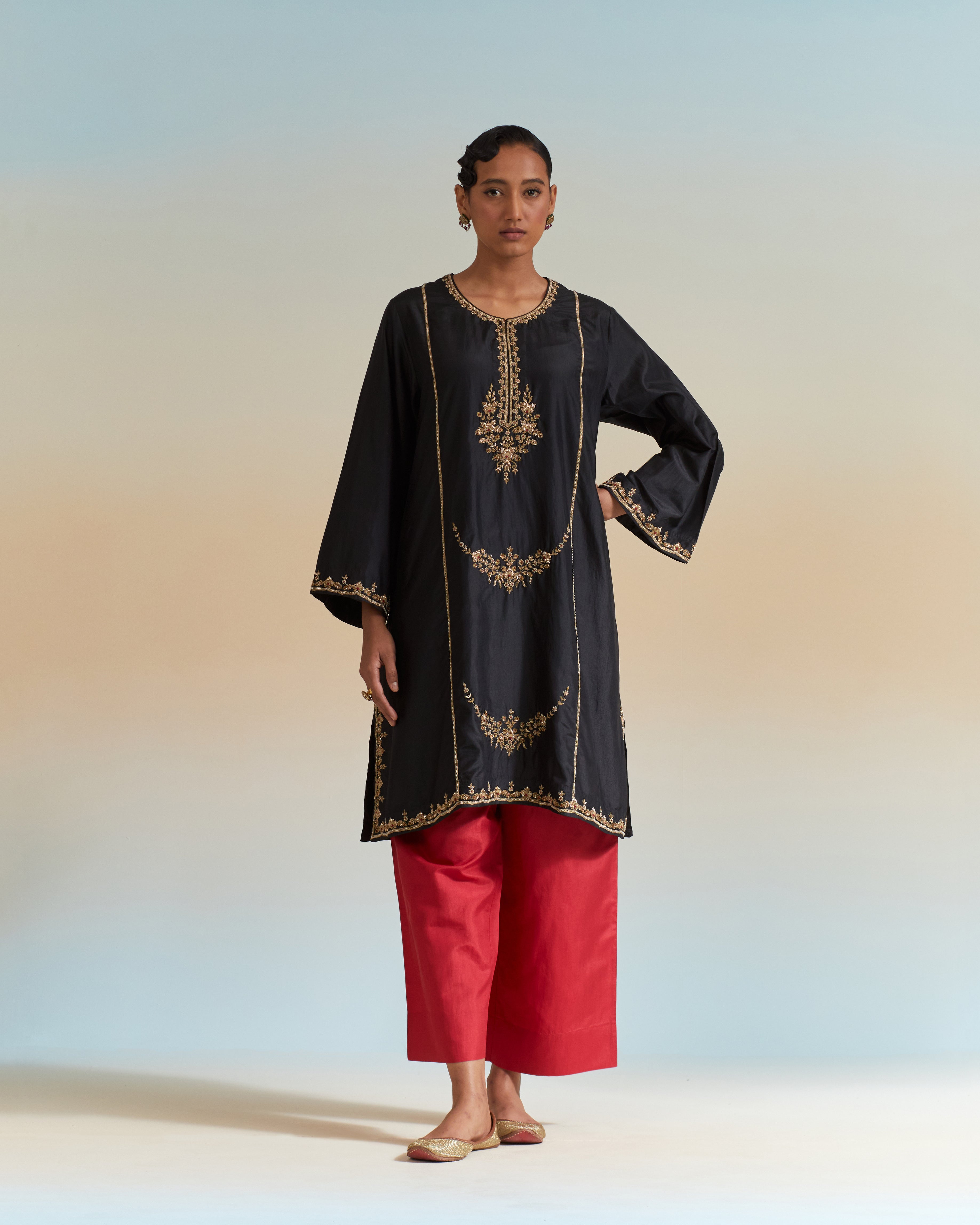 Printed Tunic & Trouser Set main image 0