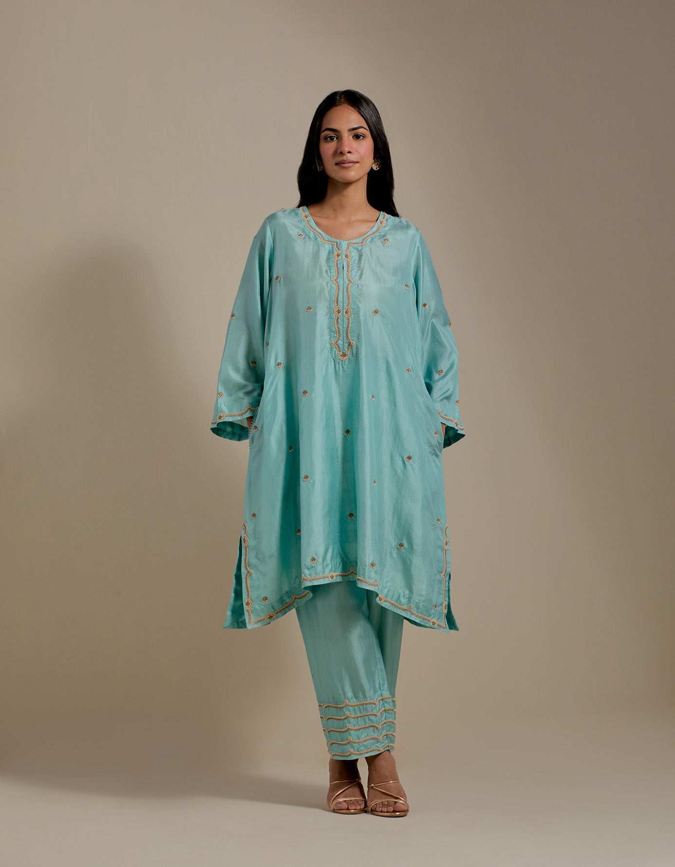 Printed Tunic & Trouser Set main image 0