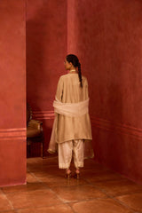 HAND EMBROIDERED DUPATTA- OAT