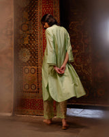 EMBROIDERED TUNIC TROUSER SET- VIRGIN