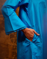 EMBROIDERED TUNIC TROUSER SET- FIROZI