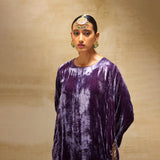 SILK VELVET TUNIC TROUSER SET