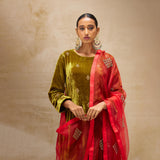 HAND EMBROIDERED DUPATTA