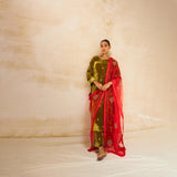 HAND EMBROIDERED DUPATTA