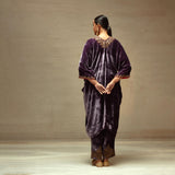 SILK VELVET TUNIC TROUSER SET