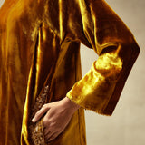 SILK VELVET TUNIC TROUSER SET