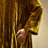 SILK VELVET TUNIC TROUSER SET