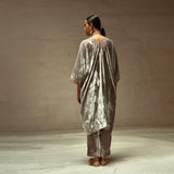 SILK VELVET TUNIC TROUSER SET