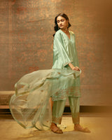 HAND EMBROIDERED DUPATTA- VIRGIN