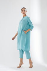 Button-up Tunic with Pants