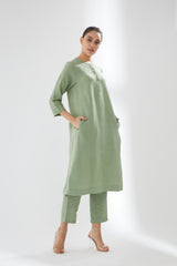 Button-up Tunic with Pants