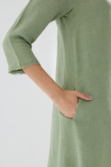 Tunic with Rounded Hem, With Pants