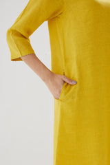 Rounded Hem Tunic With Tunic