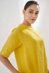 High Collar Tunic With Pants