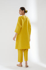 Drop-shoulder Tunic with Pants