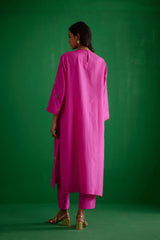 EMBROIDERED TUNIC TROUSER SET