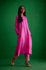 EMBROIDERED TUNIC TROUSER SET