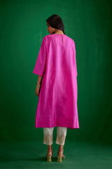 EMBROIDERED TUNIC TROUSER SET