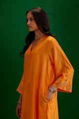 EMBROIDERED TUNIC TROUSER SET