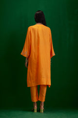 EMBROIDERED TUNIC TROUSER SET