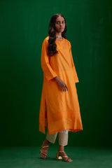 EMBROIDERED TUNIC TROUSER SET