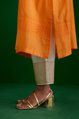 EMBROIDERED TUNIC TROUSER SET