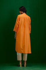 EMBROIDERED TUNIC TROUSER SET