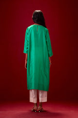 EMBROIDERED TUNIC TROUSER SET