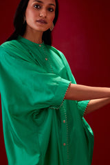 EMBROIDERED TUNIC TROUSER SET