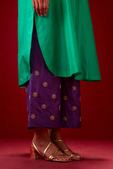 EMBROIDERED TUNIC TROUSER SET