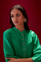 EMBROIDERED TUNIC TROUSER SET