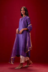 EMBROIDERED TUNIC TROUSER SET