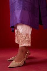 EMBROIDERED TUNIC TROUSER SET