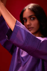 EMBROIDERED TUNIC TROUSER SET