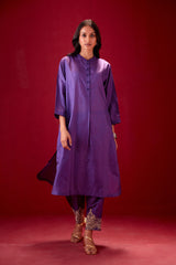 EMBROIDERED TUNIC TROUSER SET