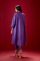 EMBROIDERED TUNIC TROUSER SET