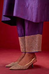 EMBROIDERED TUNIC TROUSER SET