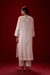 EMBROIDERED TUNIC TROUSER SET