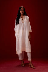 EMBROIDERED TUNIC TROUSER SET