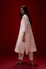 EMBROIDERED TUNIC TROUSER SET