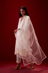 EMBROIDERED TUNIC TROUSER SET