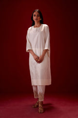 EMBROIDERED TUNIC TROUSER SET