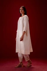 EMBROIDERED TUNIC TROUSER SET