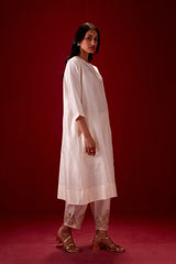 EMBROIDERED TUNIC TROUSER SET