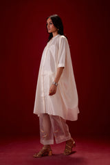 EMBROIDERED TUNIC TROUSER SET