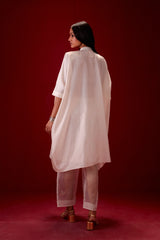 EMBROIDERED TUNIC TROUSER SET