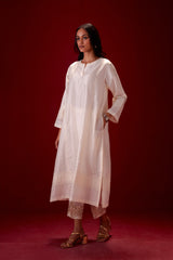 EMBROIDERED TUNIC TROUSER SET