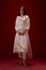 EMBROIDERED TUNIC TROUSER SET