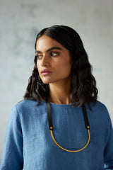 Rounded hem Tunic with Pants