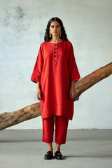 Button-up Tunic with Pants